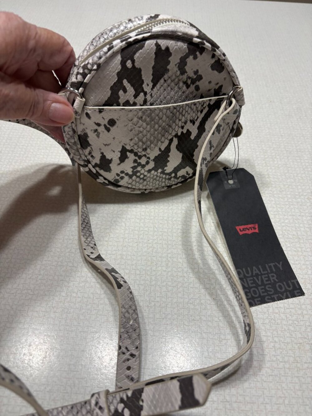 NWT Levi's Animal Print Round Crossbody